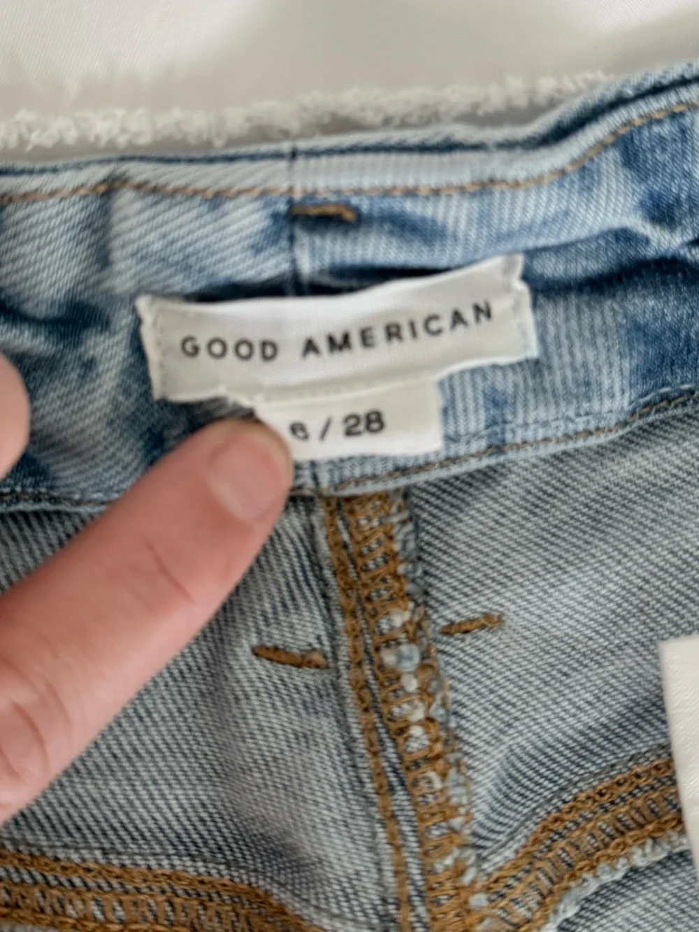 Good American Good Curve Straight Jeans 6/28